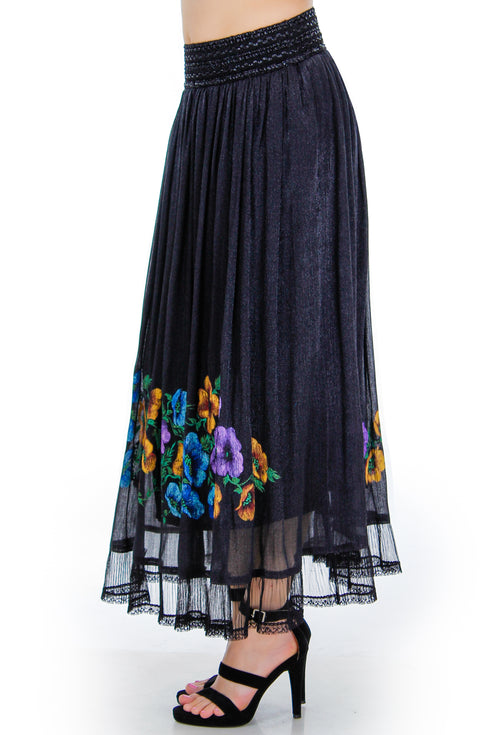 Fusta vasoza pictata  Liza Panait Liza Panait Online Boutique